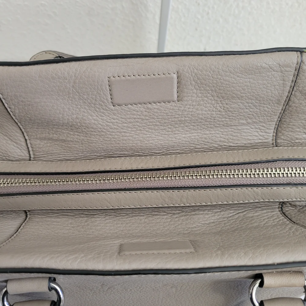 Tory Burch Pebbled Leather Satchel